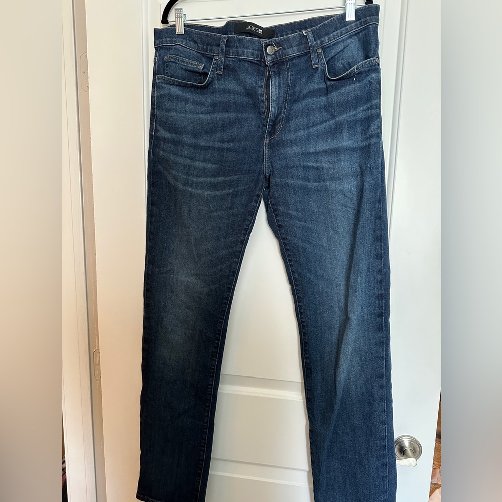 Joe's Jeans Dark Blue Straight Leg Denim